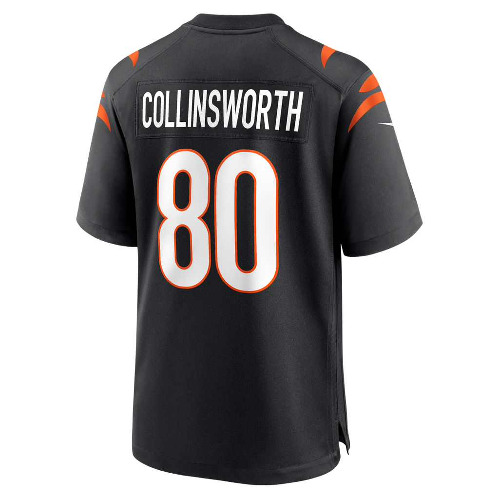 Cris Collinsworth Cincinnati Bengals Game Jersey - Black