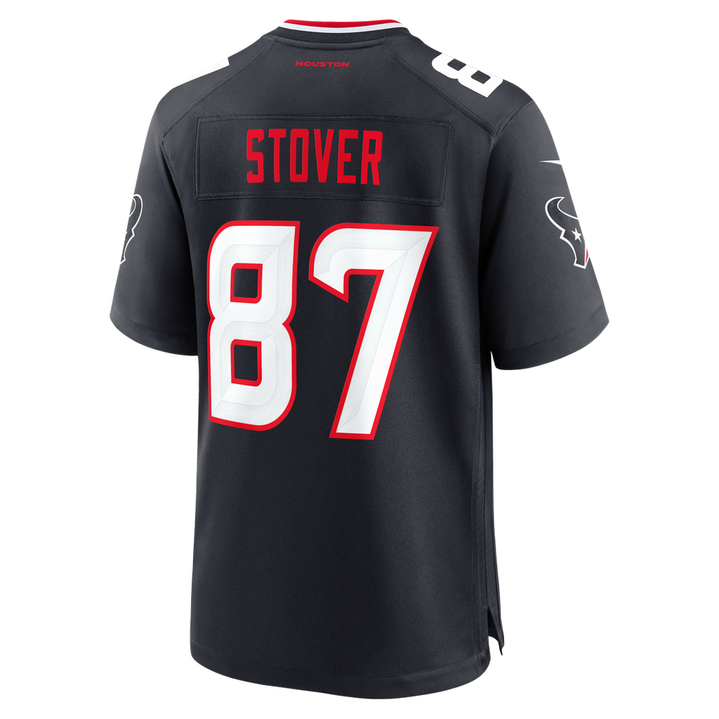 Cade Stover Houston Texans Game Jersey - Navy