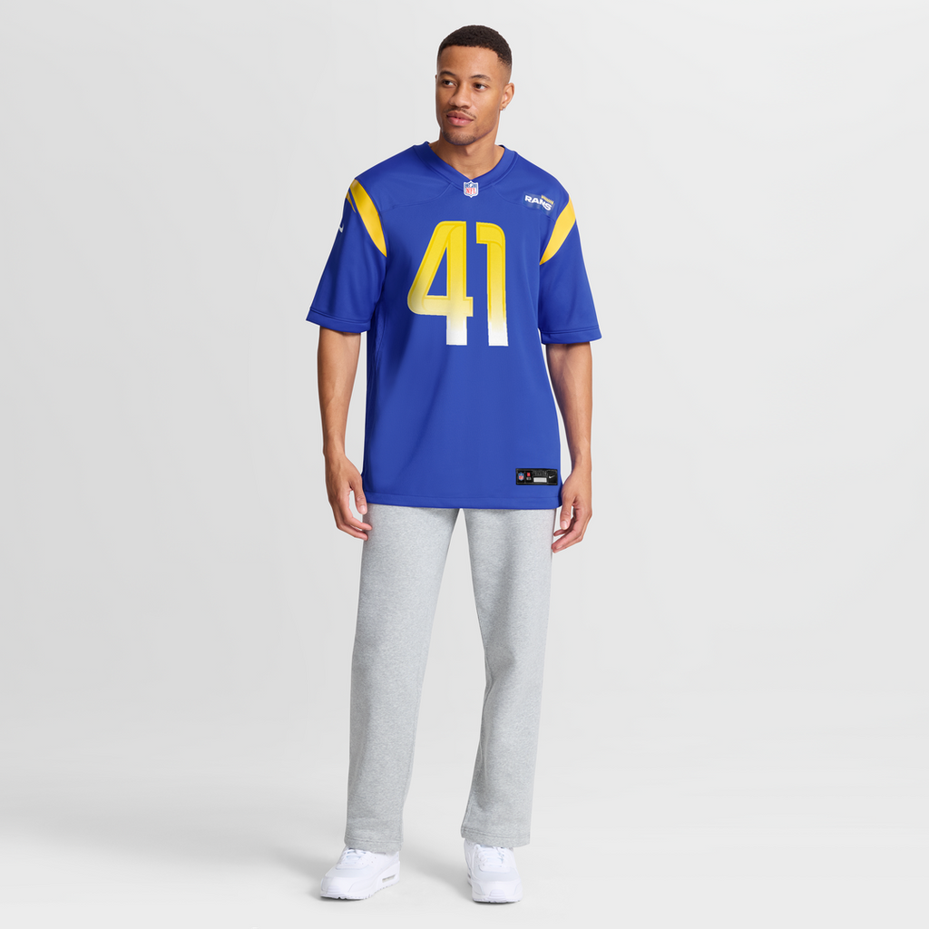 Cameron McCutcheon Los Angeles Rams Game Jersey - Royal Blue