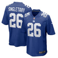 Devin Singletary New York Giants Game Jersey - Royal Blue