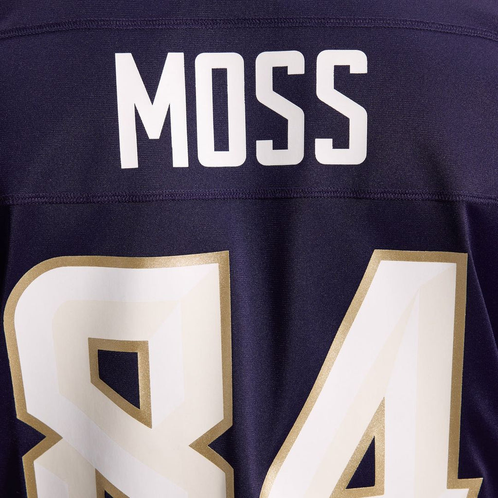 Randy Moss Minnesota Vikings 2026 Rivalries Collection Game Jersey - Purple