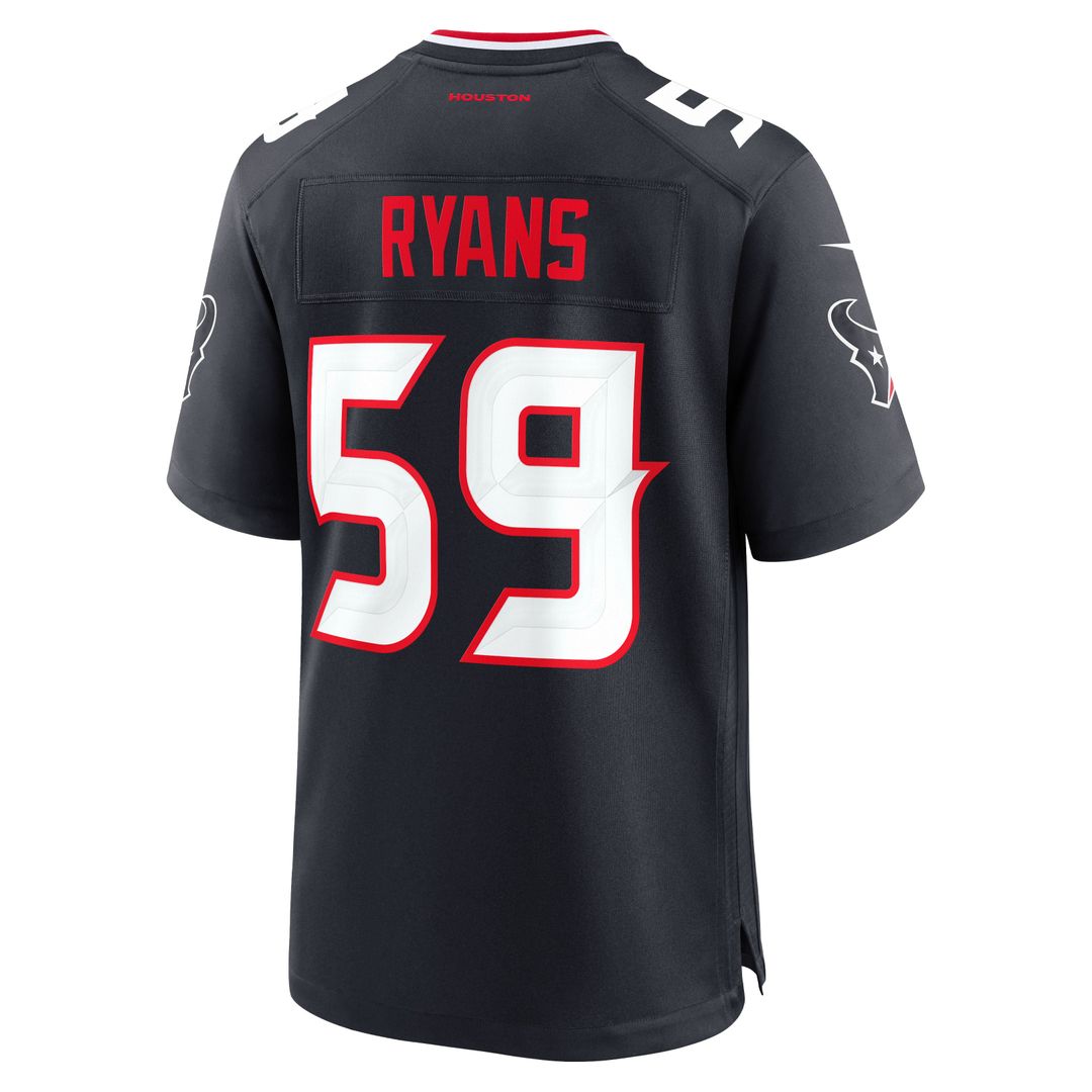 DeMeco Ryans Houston Texans Team Game Jersey - Navy