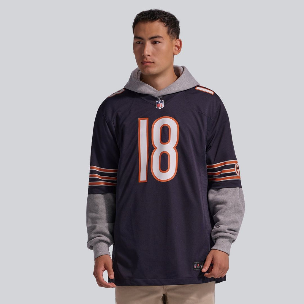 Caleb Williams Chicago Bears Alternate Game Jersey - Orange