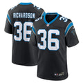 Demani Richardson Carolina Panthers Game Jersey - Black