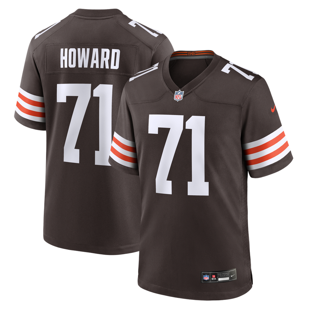 Tytus Howard Cleveland Browns Game Jersey - Brown