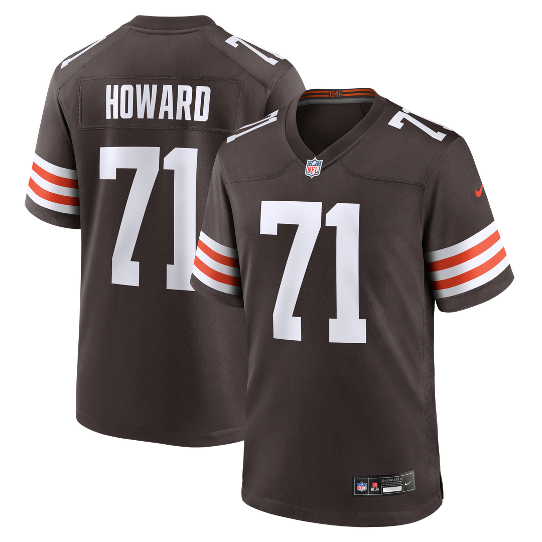 Tytus Howard Cleveland Browns Game Jersey - Brown