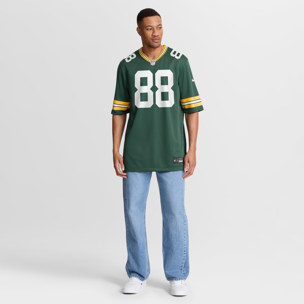 Jermichael Finley Green Bay Packers Game Jersey - Green