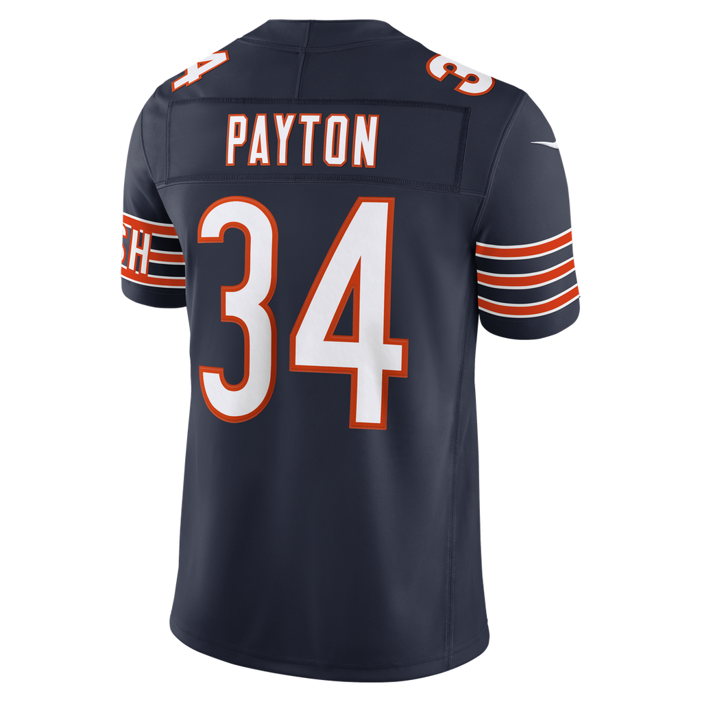 Walter Payton Chicago Bears Vapor F.U.S.E. Stitched Retired Limited Jersey - Navy