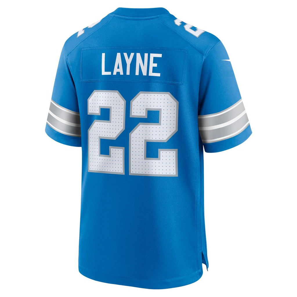 Bobby Layne Detroit Lions Game Jersey - Blue