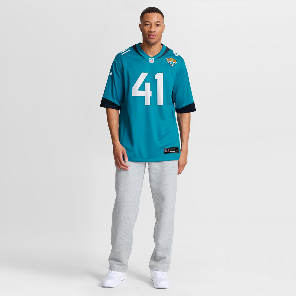 Josh Hines-Allen Jacksonville Jaguars Game Jersey - Teal