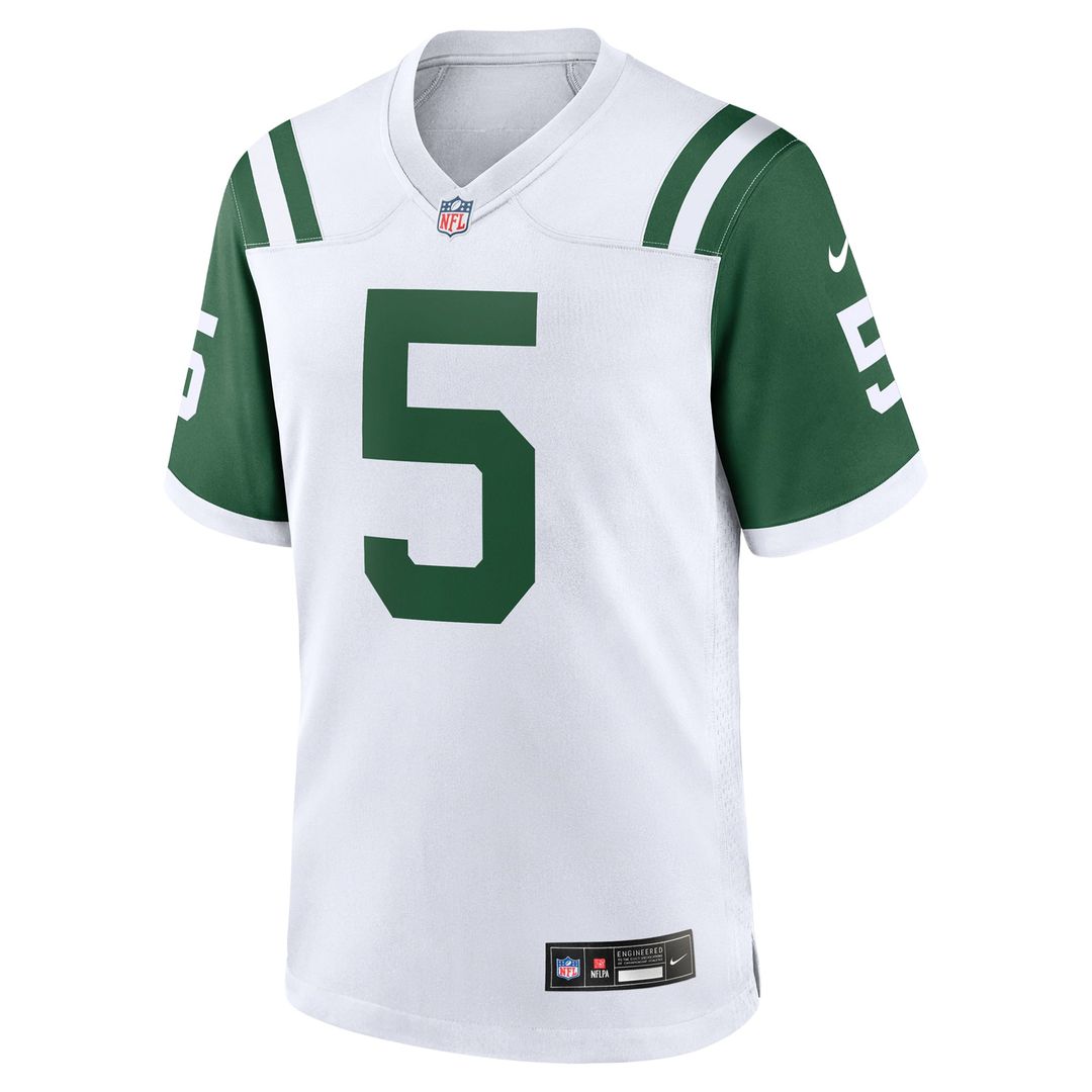 Garrett Wilson New York Jets Classic Alternate Game Jersey - White