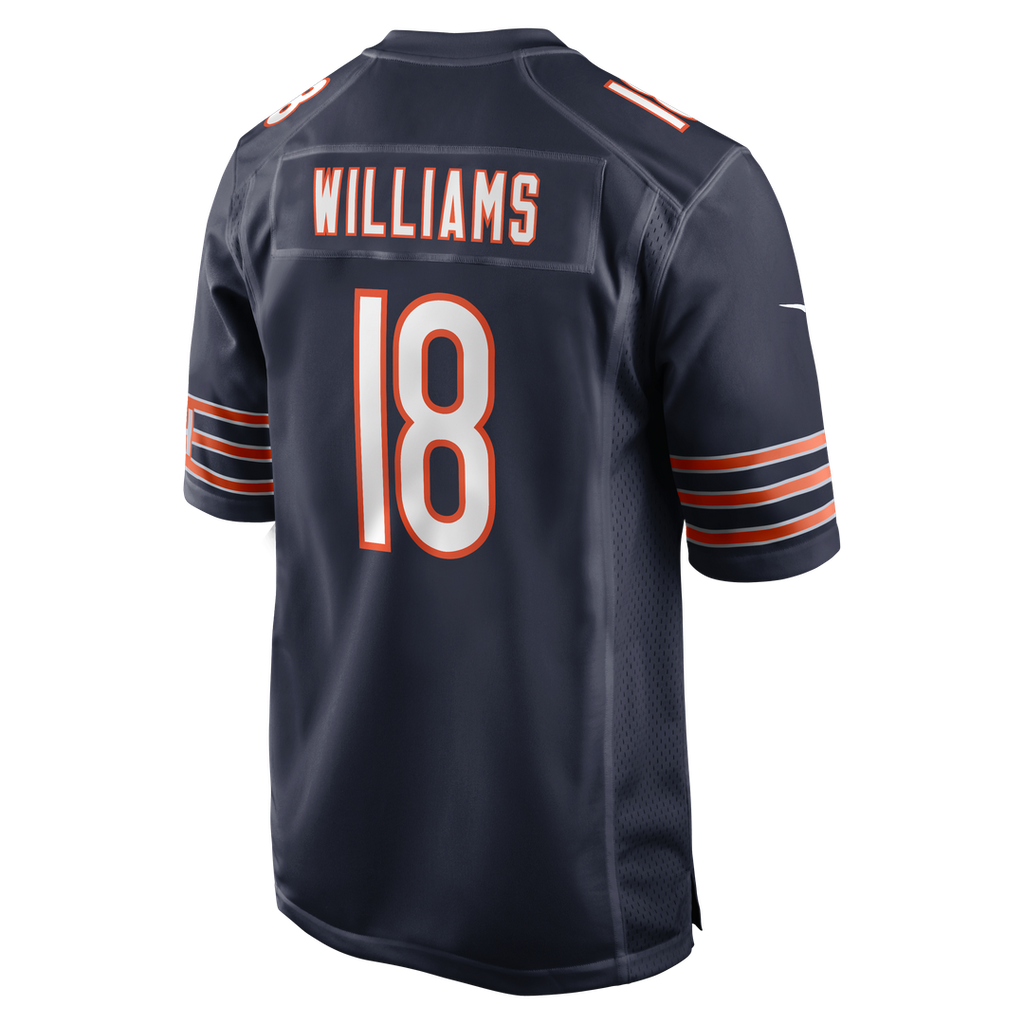 Caleb Williams Chicago Bears Game Jersey - Navy