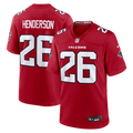 CJ Henderson Atlanta Falcons Game Jersey - Red