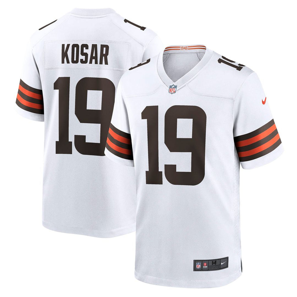 Bernie Kosar Cleveland Browns Game Jersey - White
