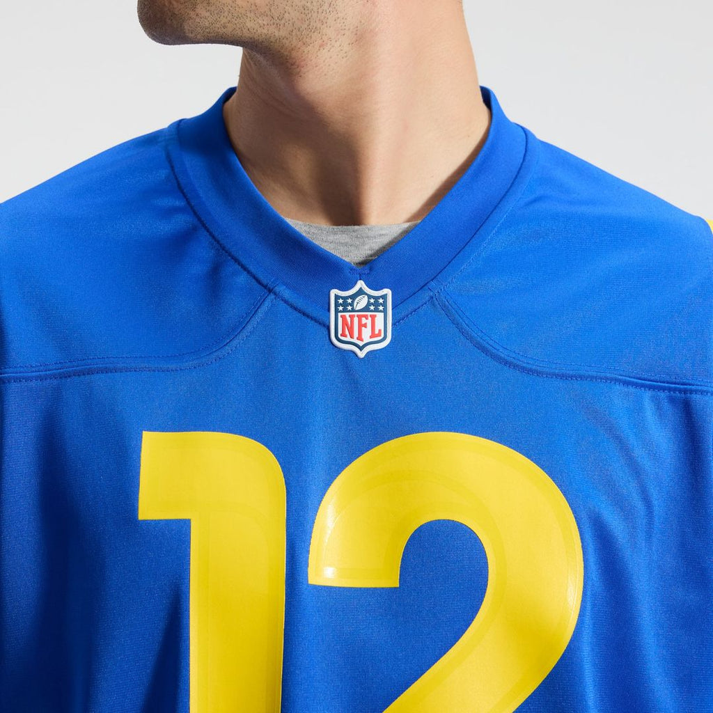 Puka Nacua Los Angeles Rams Game Jersey - Royal Blue