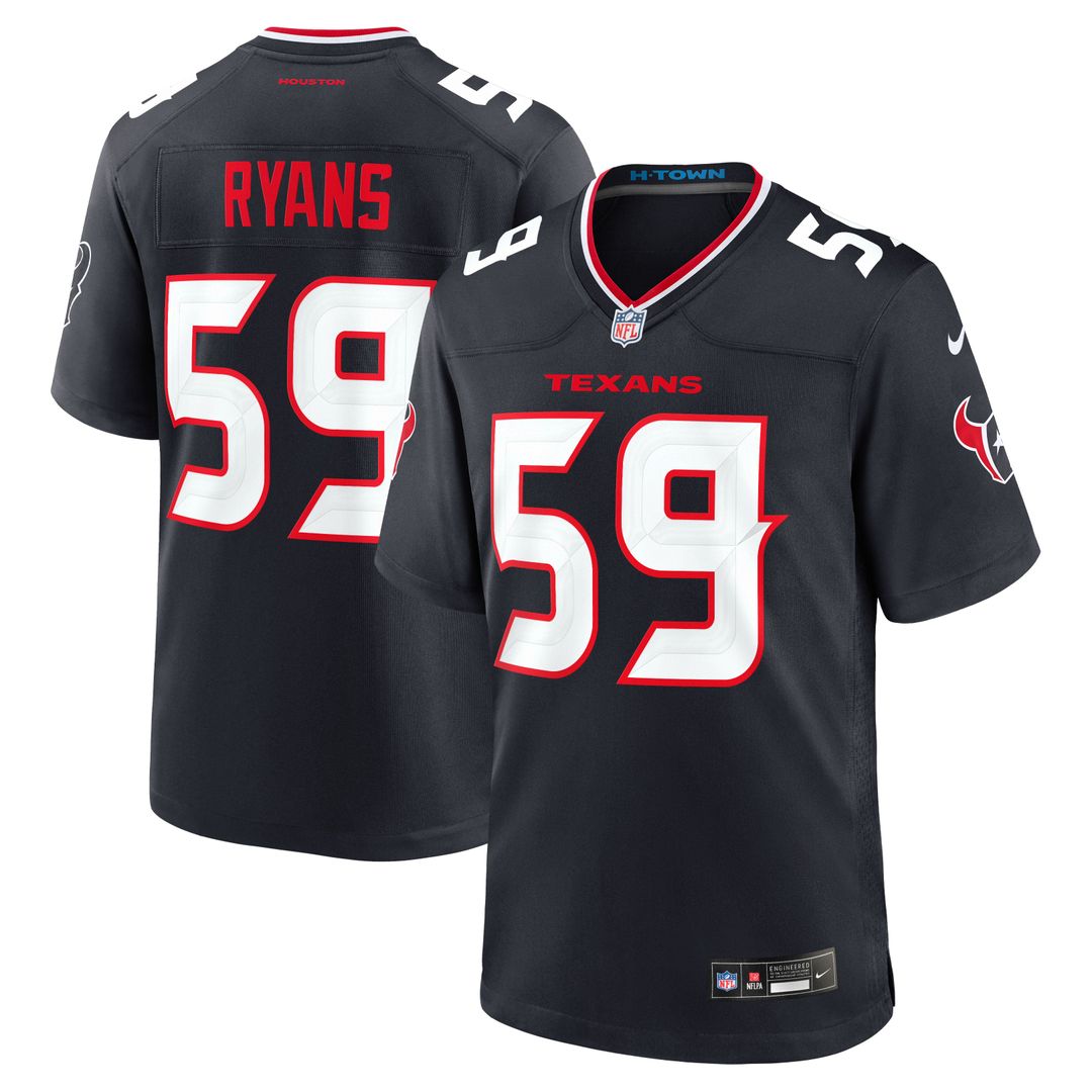 DeMeco Ryans Houston Texans Team Game Jersey - Navy