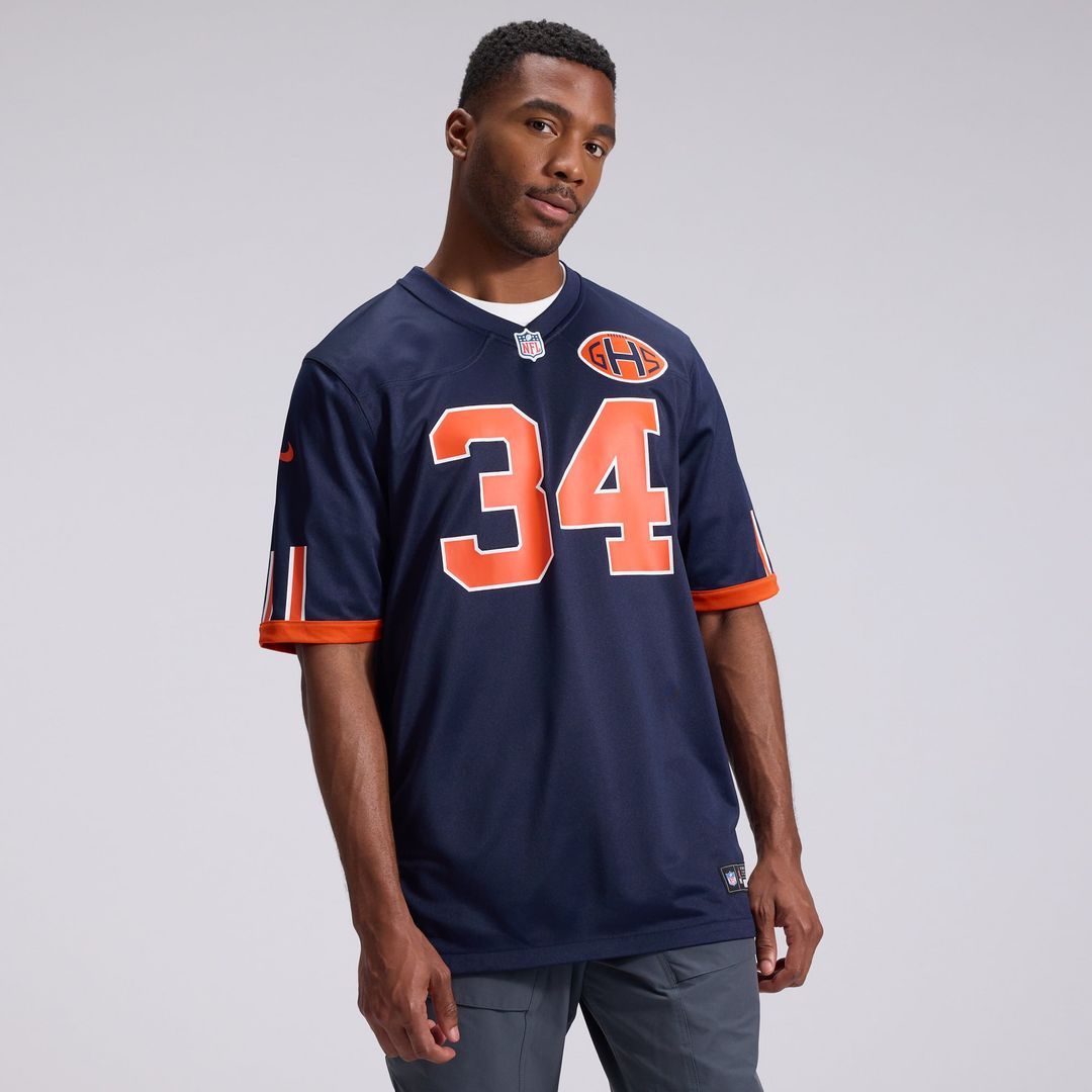 Walter Payton Chicago Bears 2026 Rivalries Collection Game Jersey - Navy