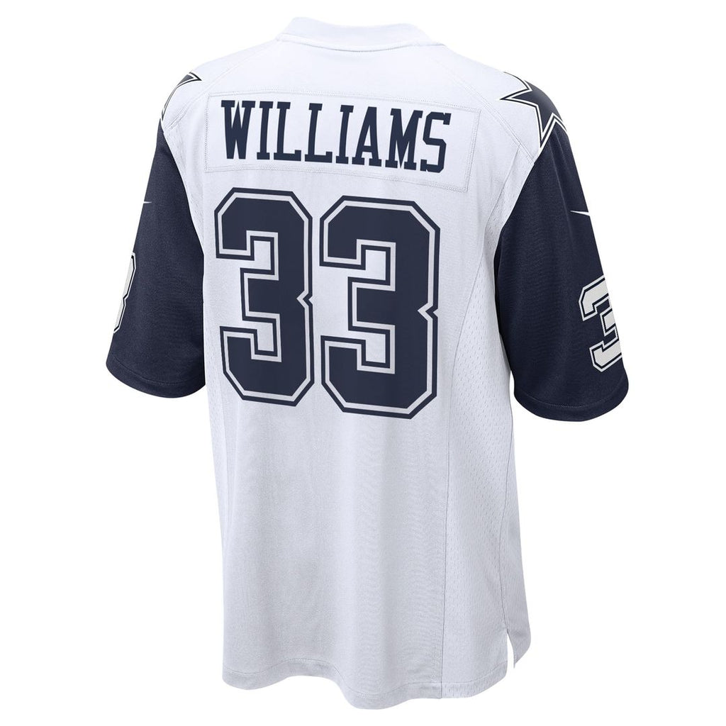 Javonte Williams Dallas Cowboys Alternate Game Jersey - White