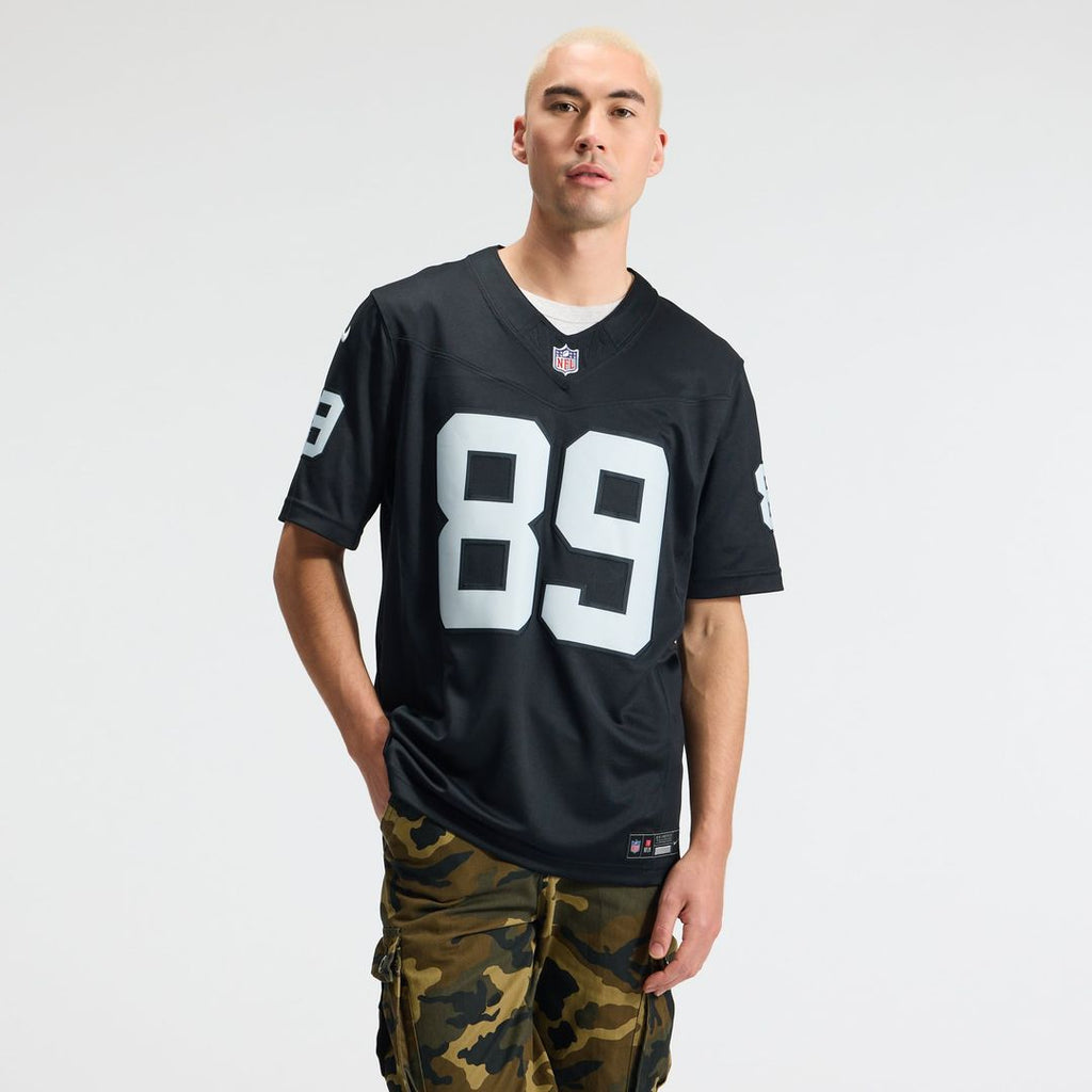 Brock Bowers Las Vegas Raiders Vapor F.U.S.E. Stitched Limited Jersey - White