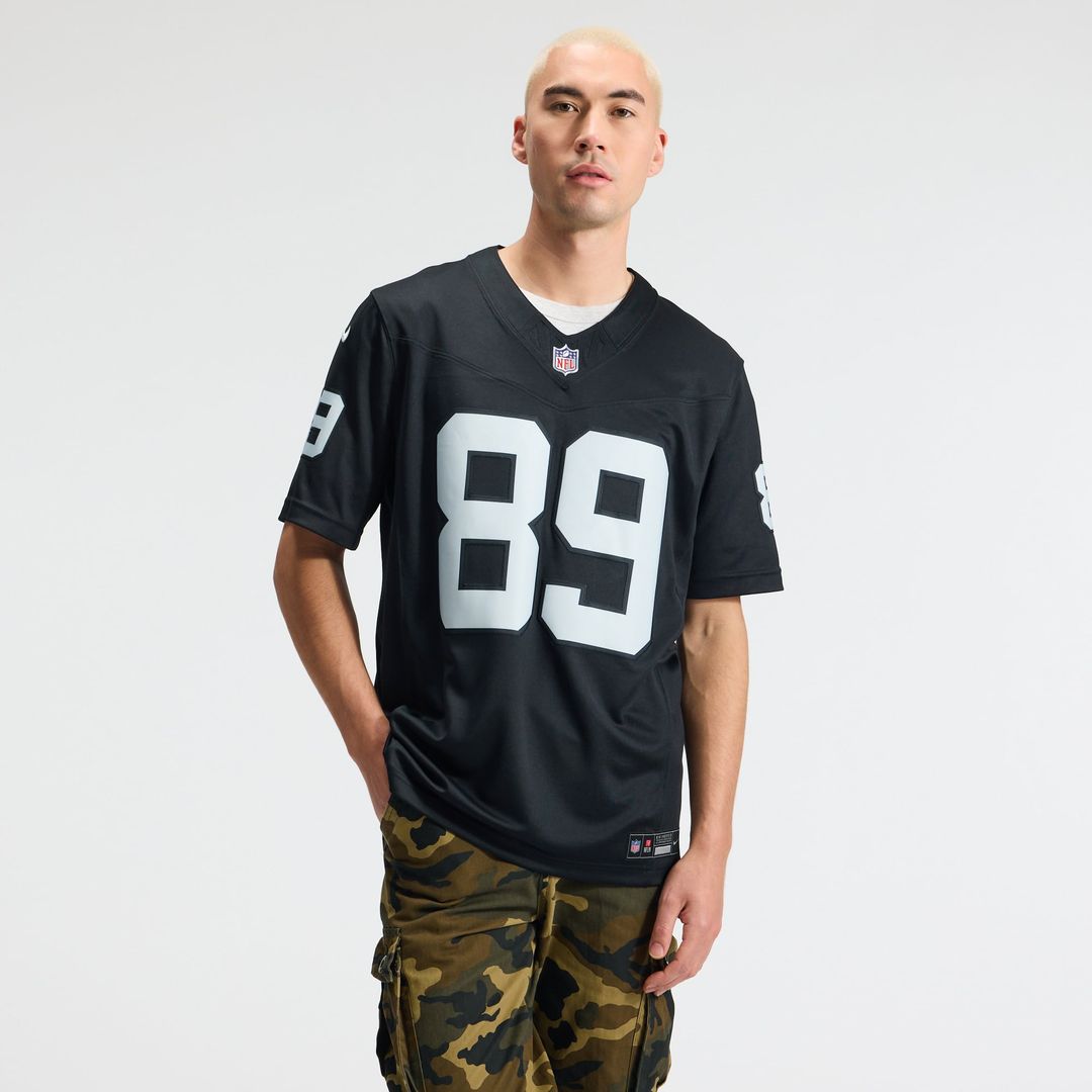 Brock Bowers Las Vegas Raiders Vapor F.U.S.E. Stitched Limited Jersey - White