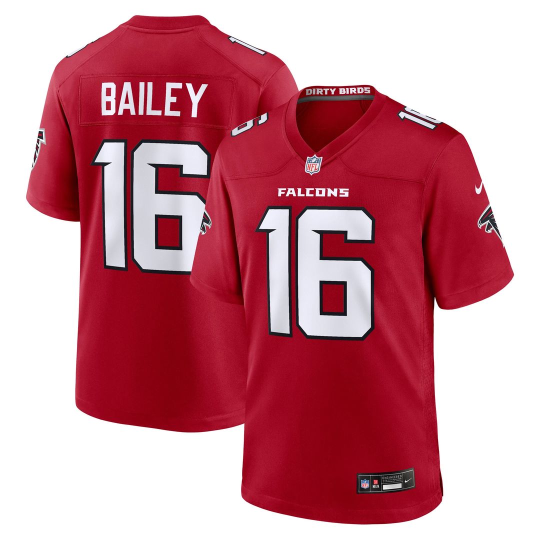 Jake Bailey Atlanta Falcons Game Jersey - Red