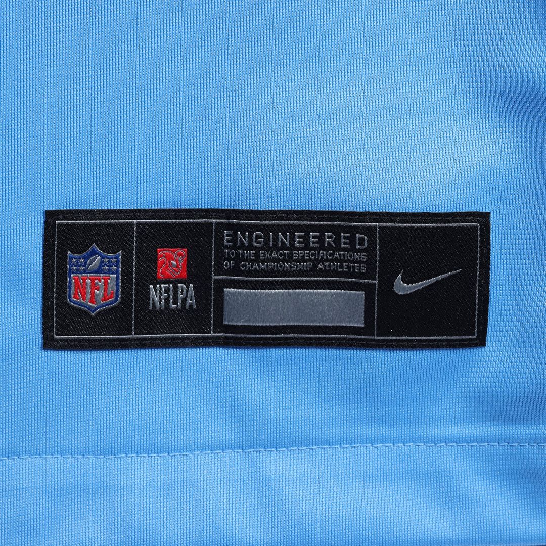 Mike Munchak Tennessee Titans Alternate Game Jersey - Light Blue