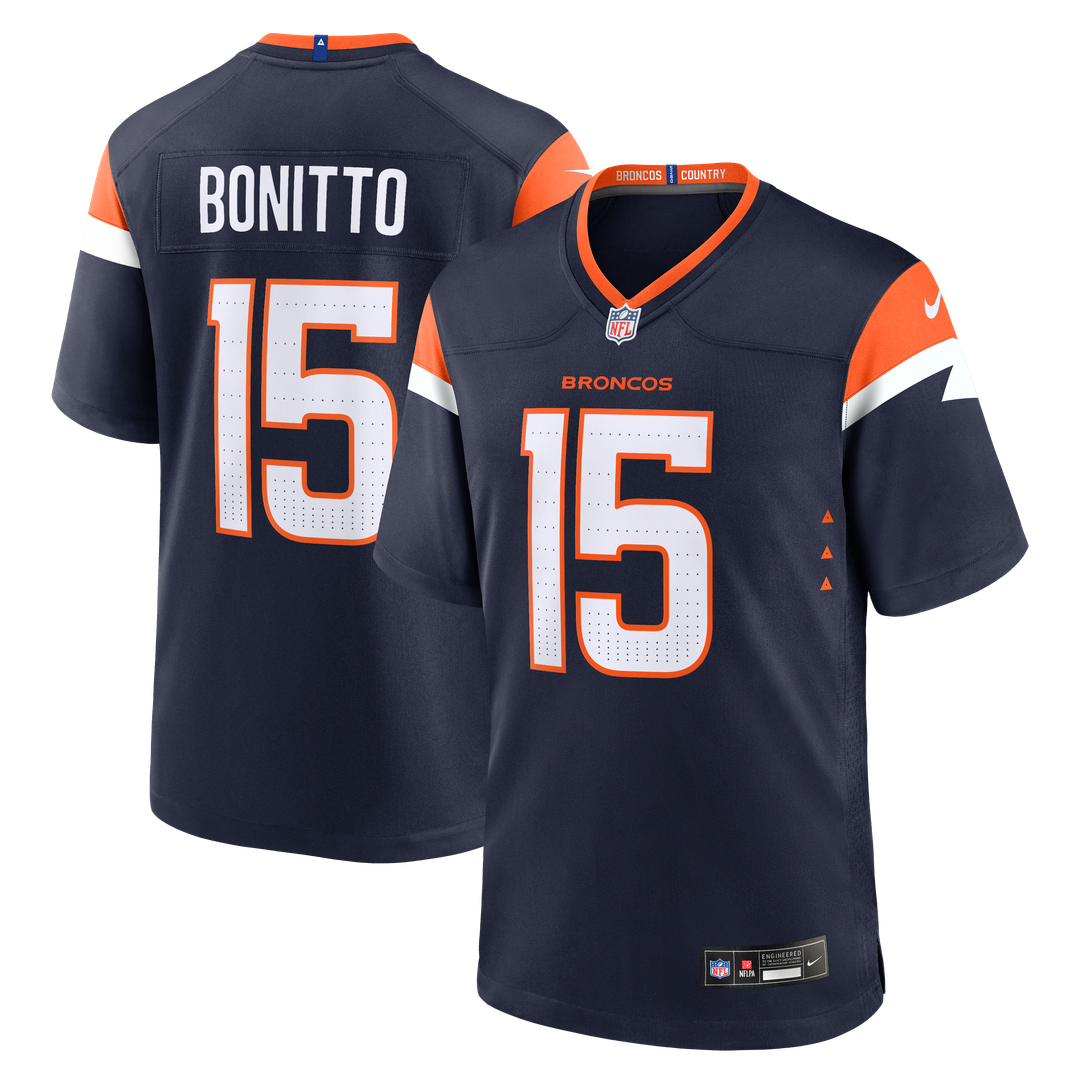 Nik Bonitto Denver Broncos Alternate Game Jersey - Navy
