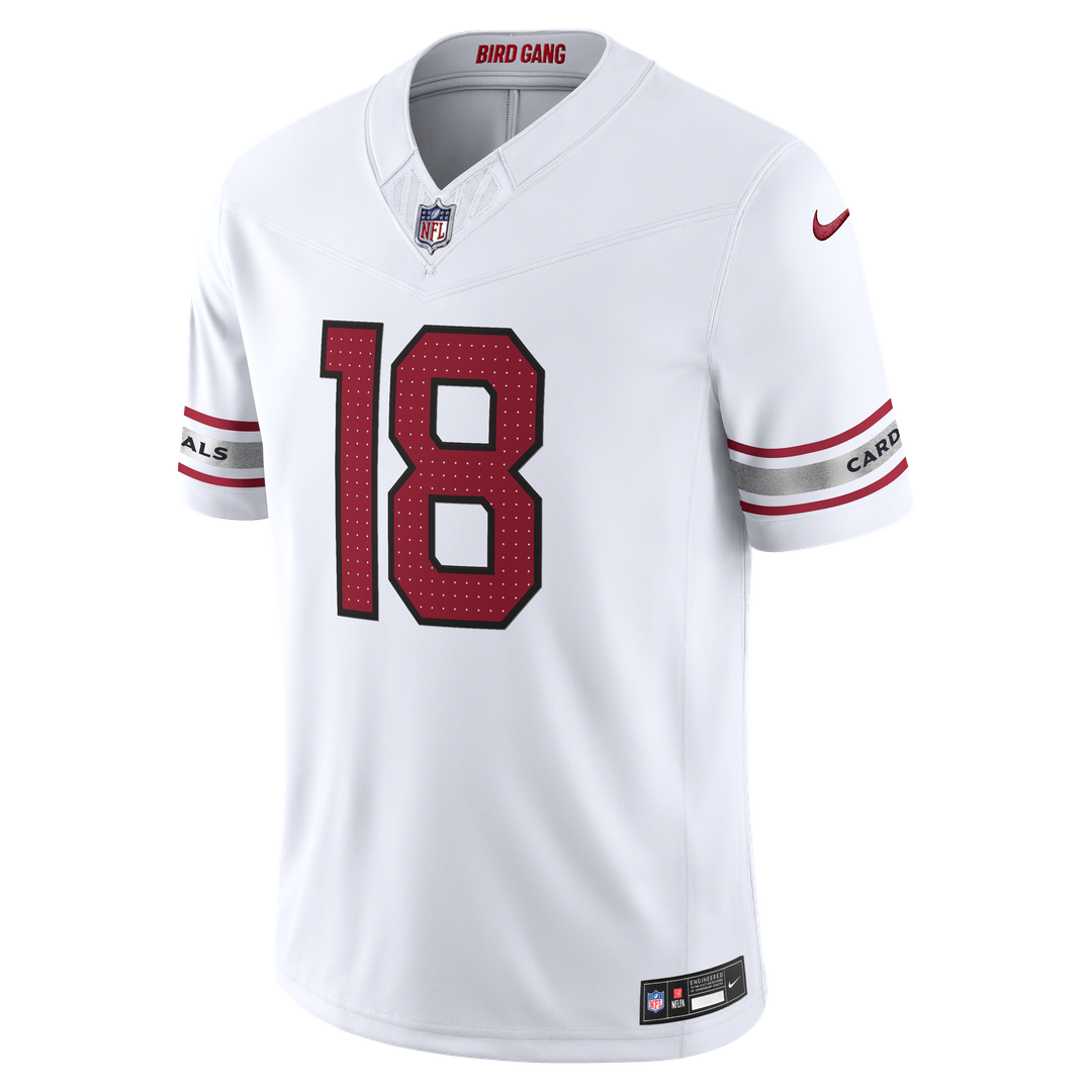 Marvin Harrison Jr. Arizona Cardinals Vapor F.U.S.E. Stitched Limited Jersey - White