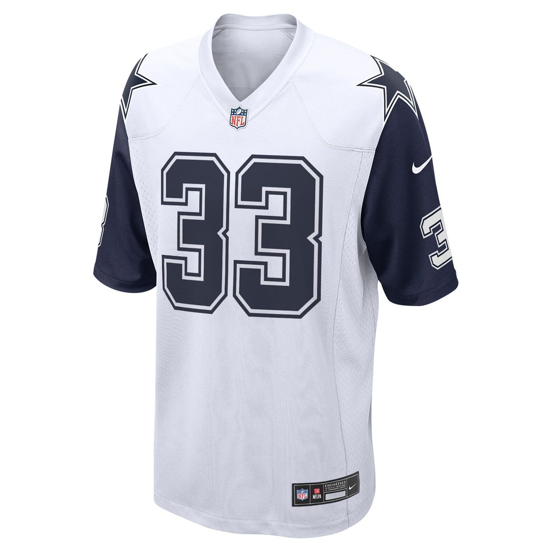 Javonte Williams Dallas Cowboys Alternate Game Jersey - White