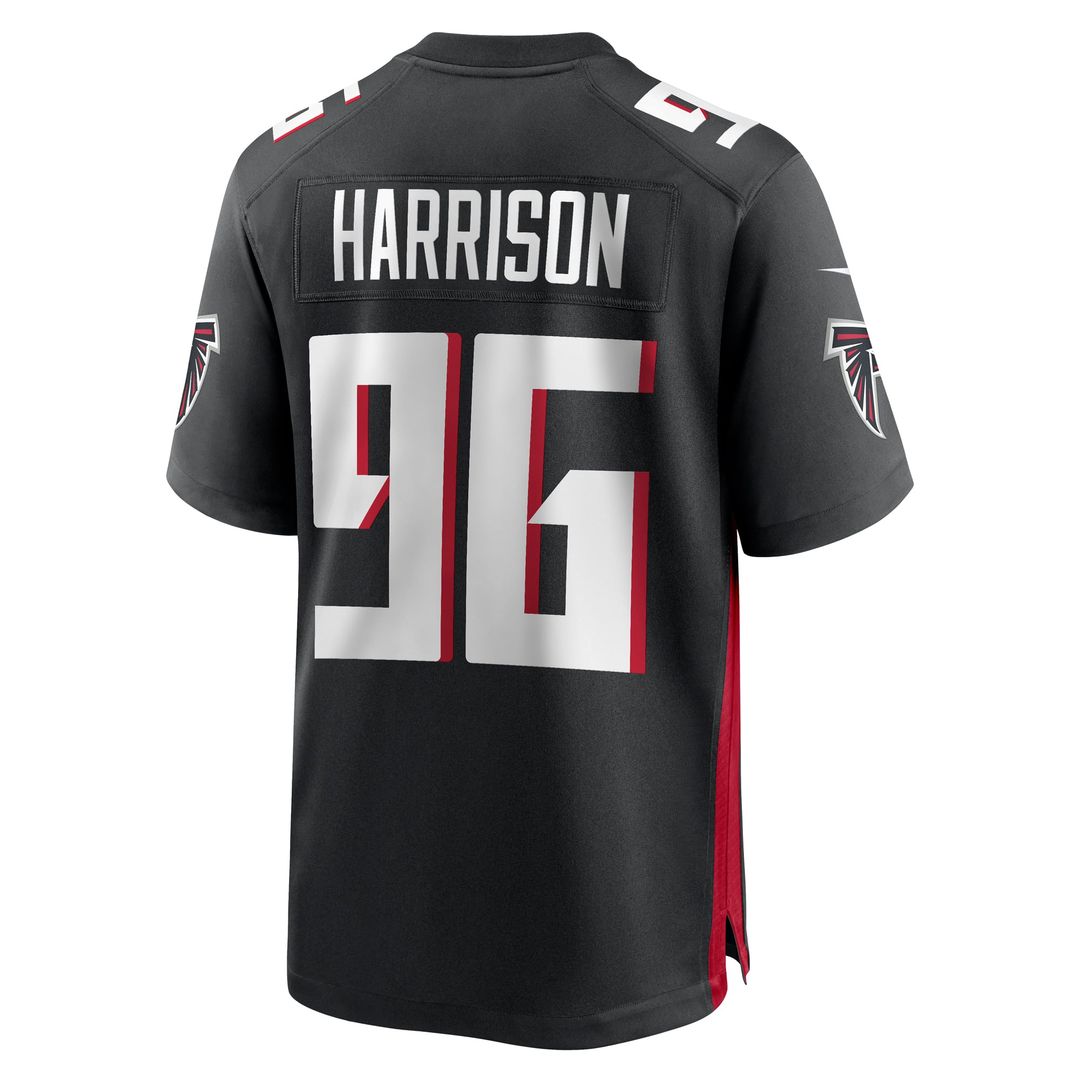 Zach Harrison Atlanta Falcons Game Jersey - Black