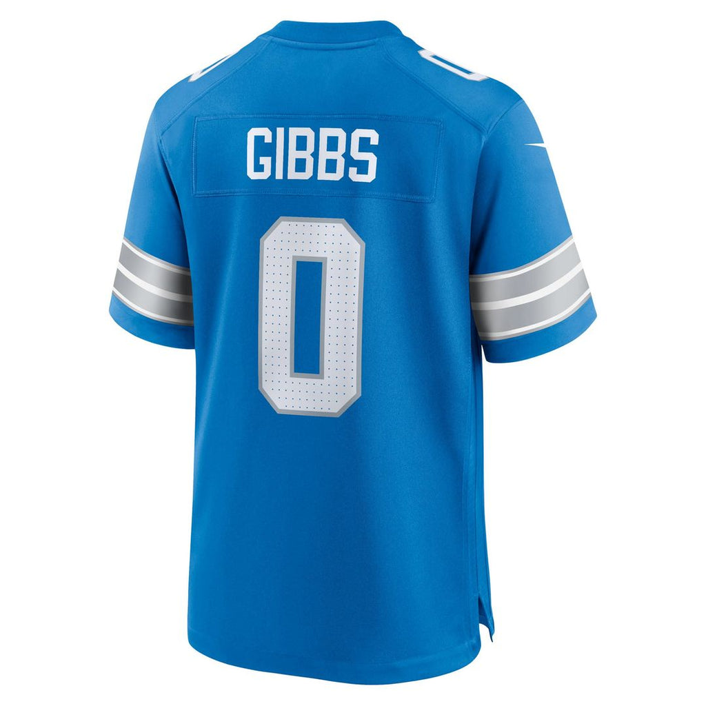 Jahmyr Gibbs Detroit Lions Game Jersey - Blue