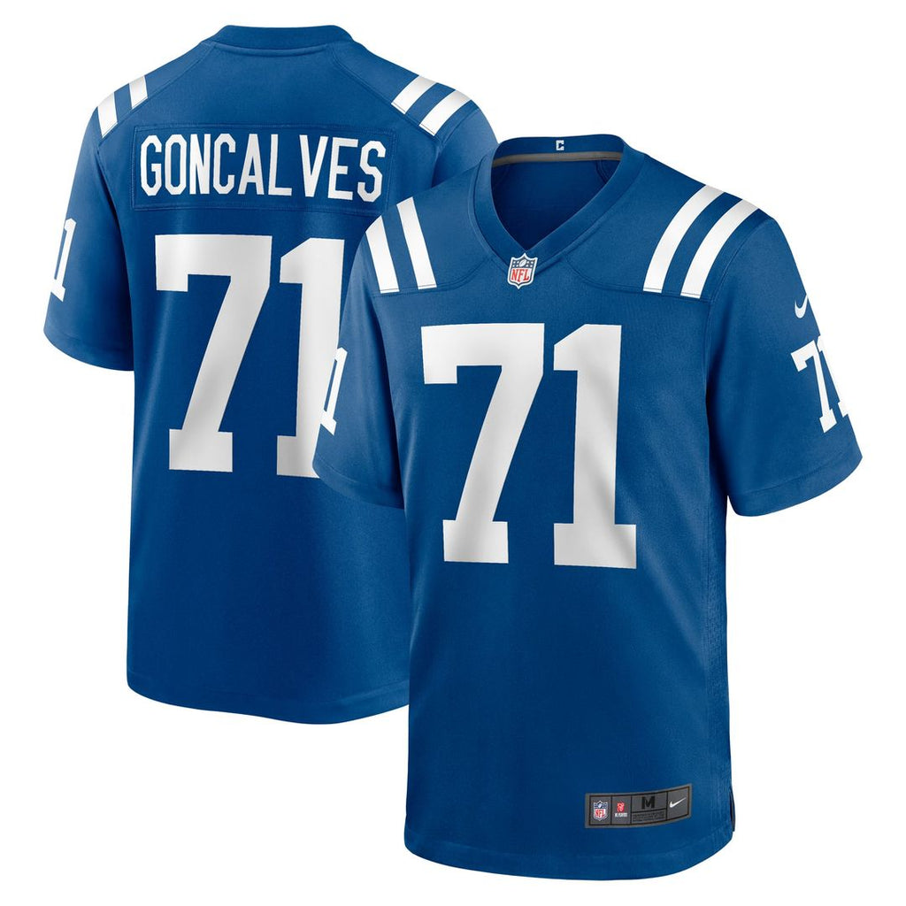Matt Goncalves Indianapolis Colts Game Jersey - Royal Blue