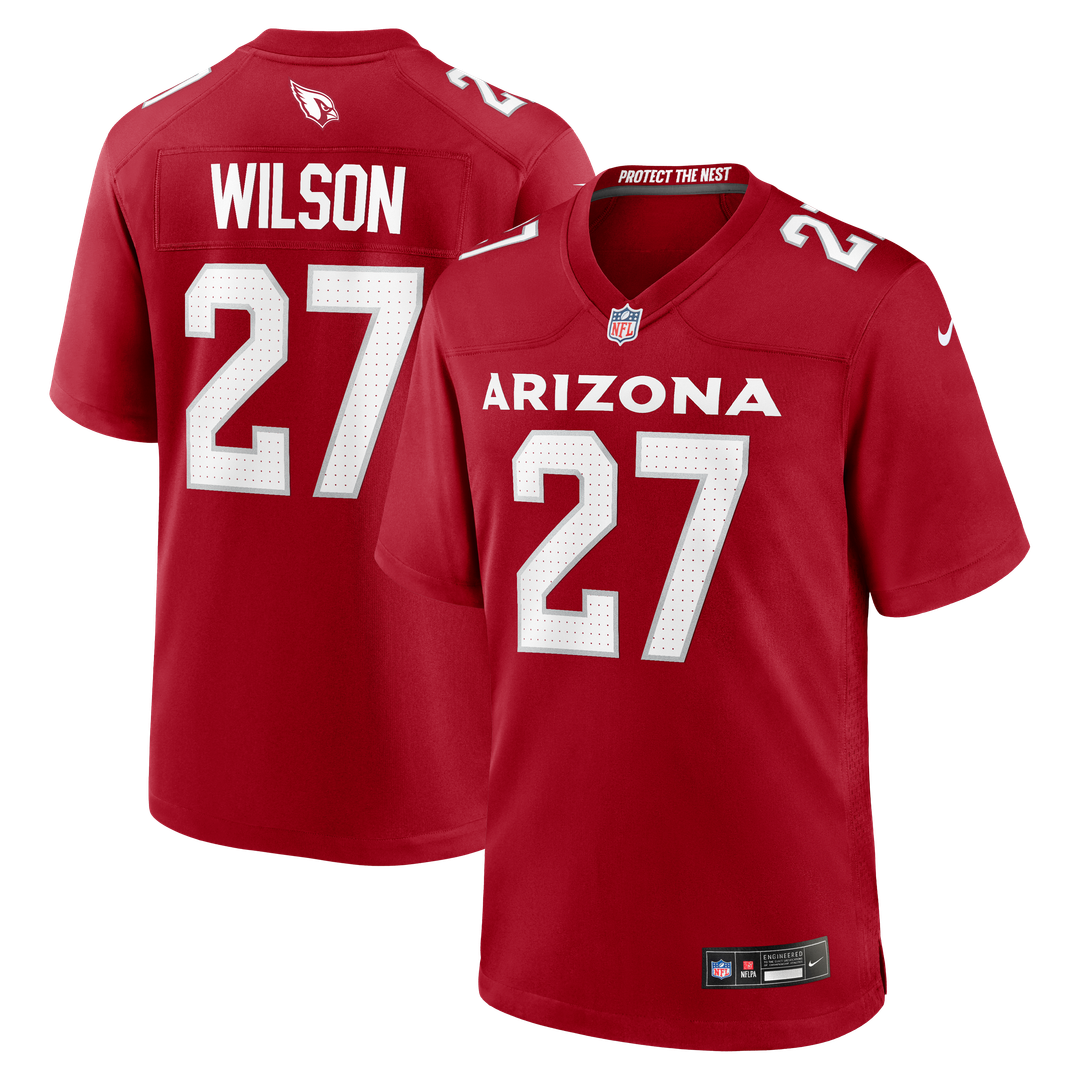 Divaad Wilson Arizona Cardinals Game Jersey - Cardinal
