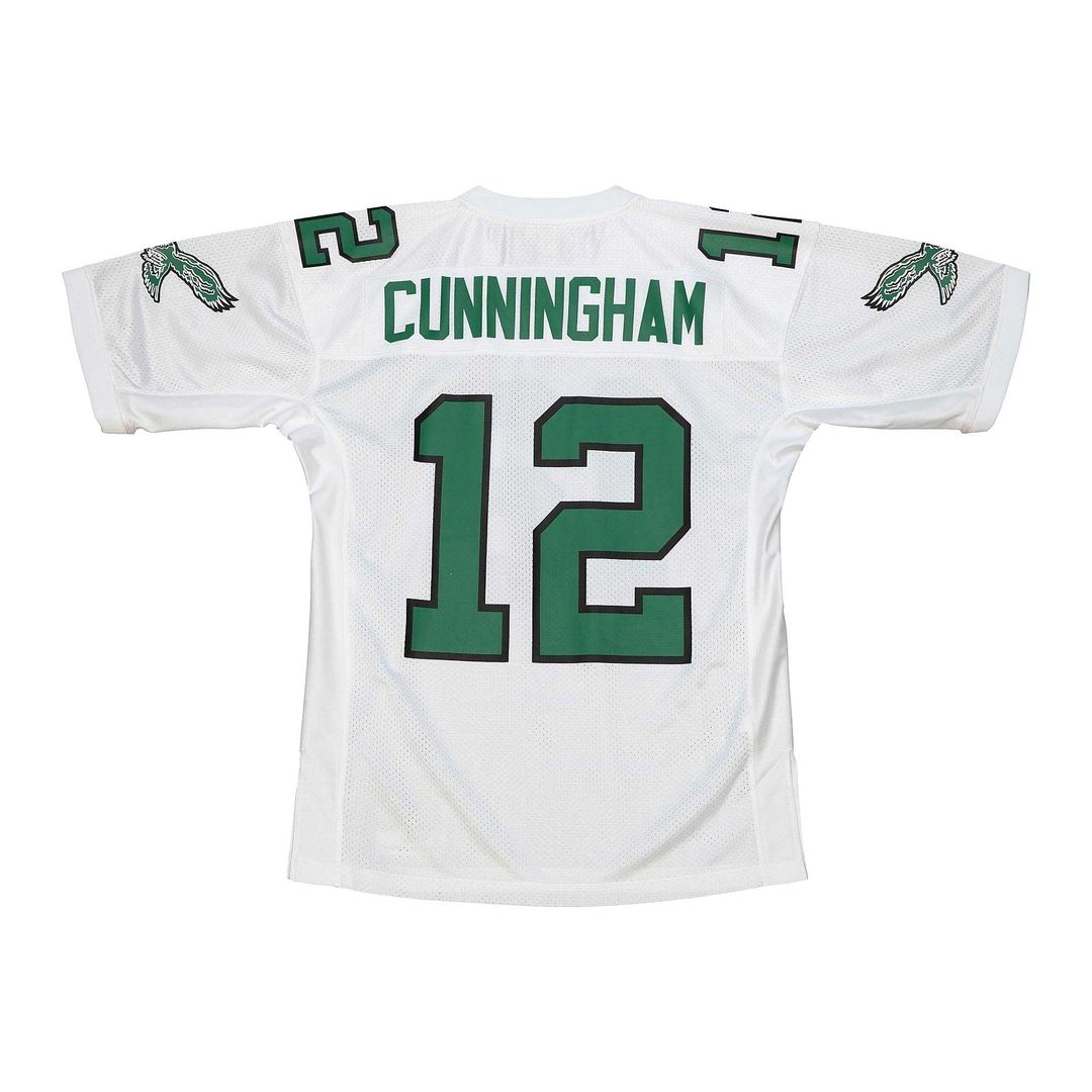 Randall Cunningham Philadelphia Eagles 1992 Authentic Throwback Jersey - White