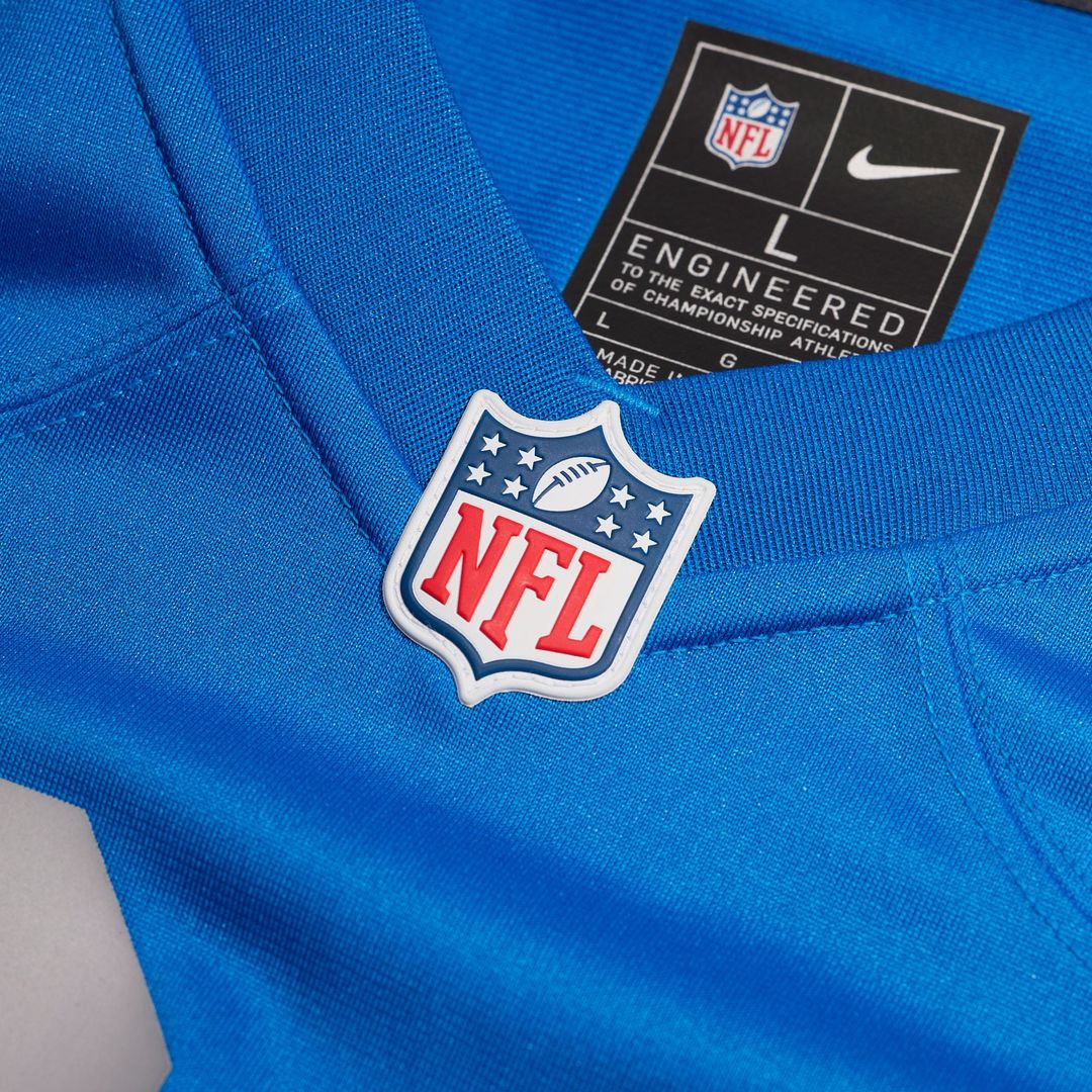 Amon-Ra St. Brown Detroit Lions Alternate Game Jersey - Blue