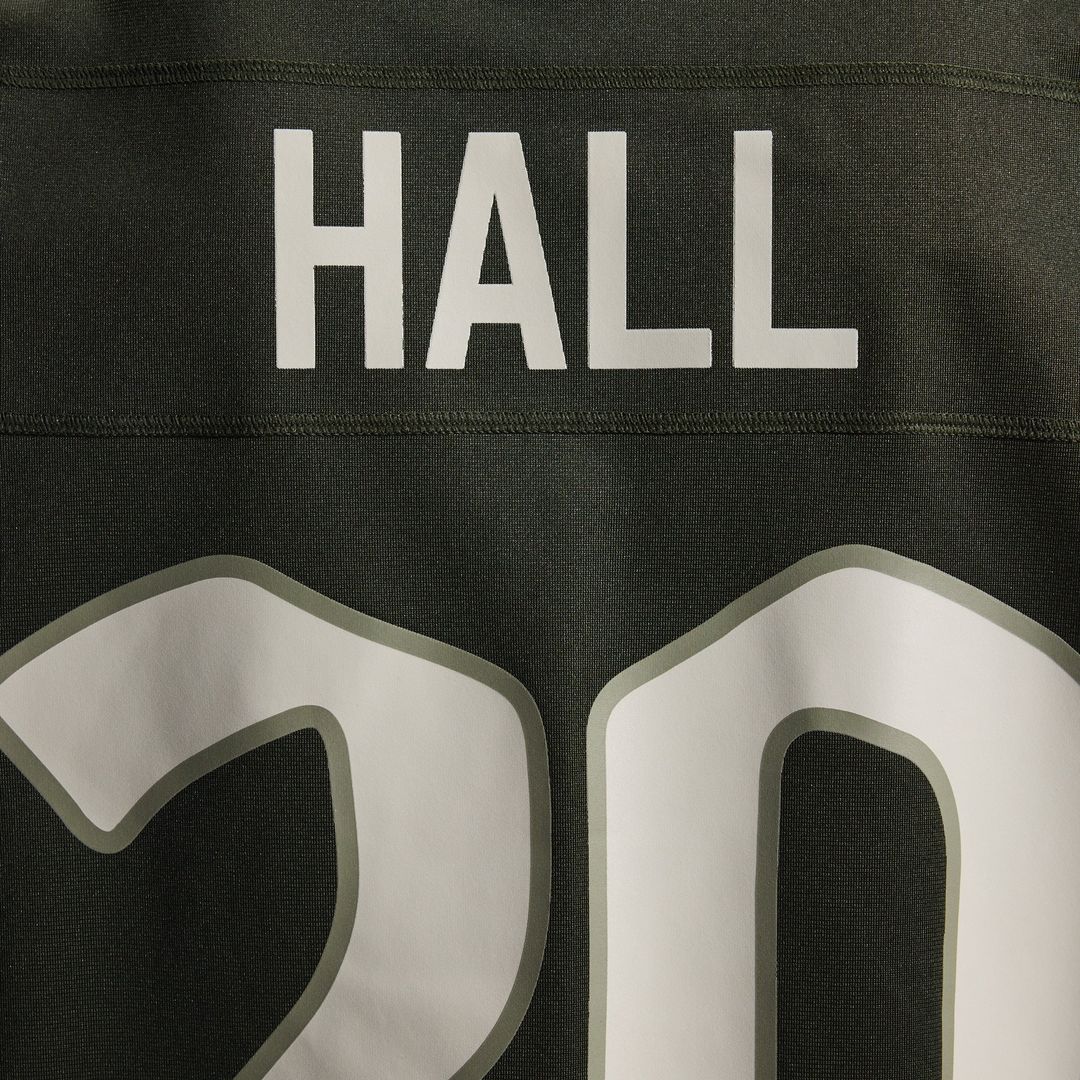 Breece Hall New York Jets Rivalries Collection Game Jersey - Green