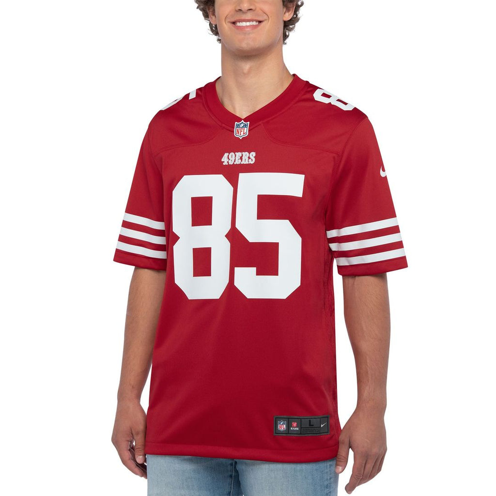 George Kittle San Francisco 49ers Game Jersey - Scarlet