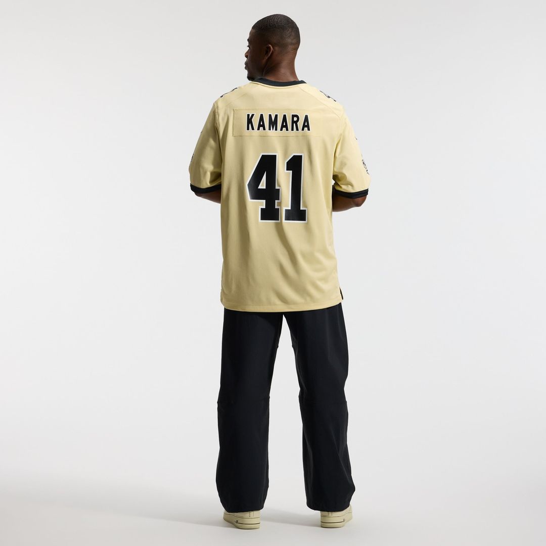 Alvin Kamara New Orleans Saints Gameday Golds Alternate Game Jersey - Gold
