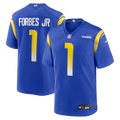 Emmanuel Forbes Jr. Los Angeles Rams Game Jersey - Royal Blue