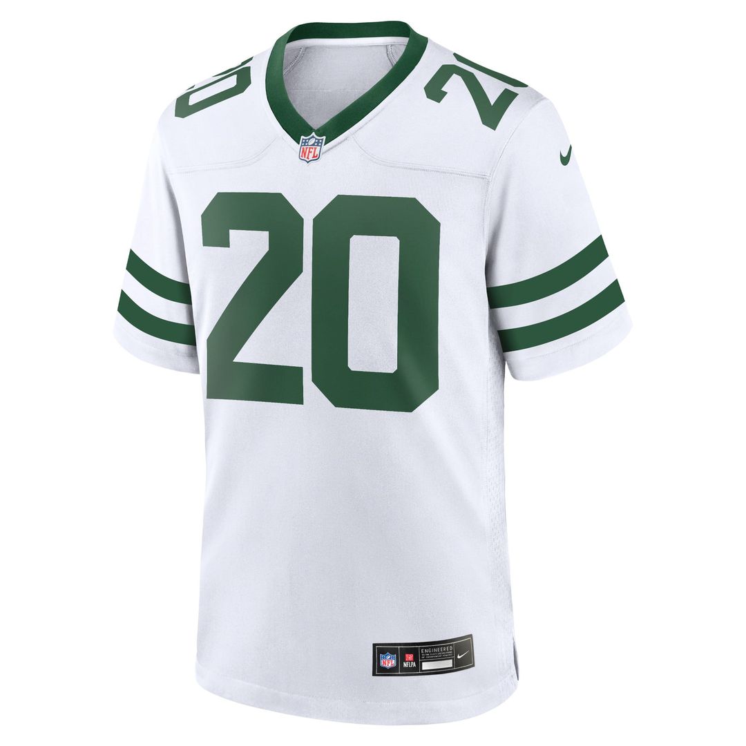 Breece Hall New York Jets Game Jersey - Legacy White