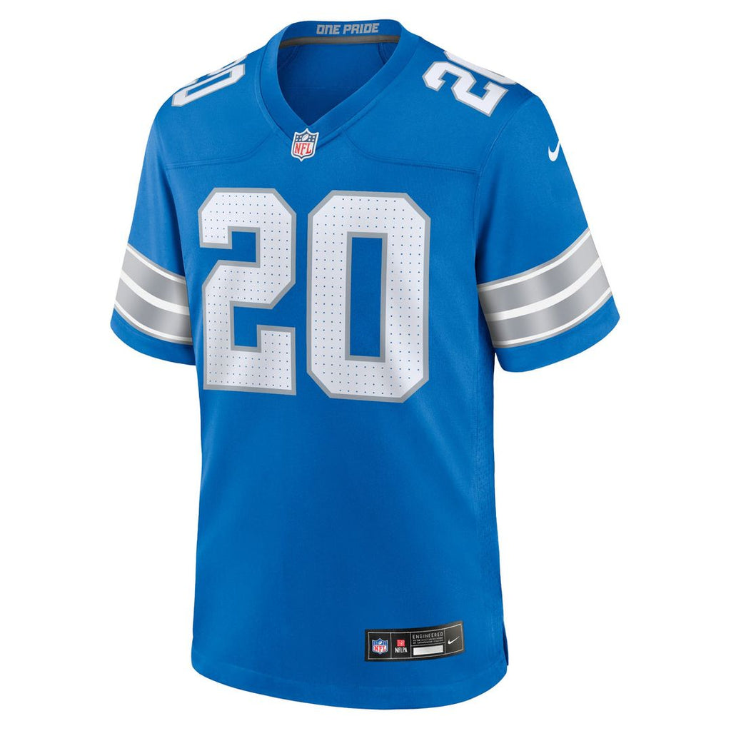 Barry Sanders Detroit Lions 2nd Alternate Game Jersey - Black