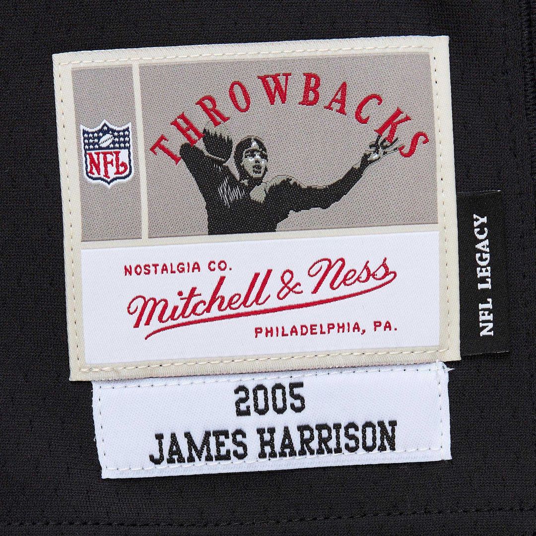 James Harrison Pittsburgh Steelers Legacy Replica Jersey - Black