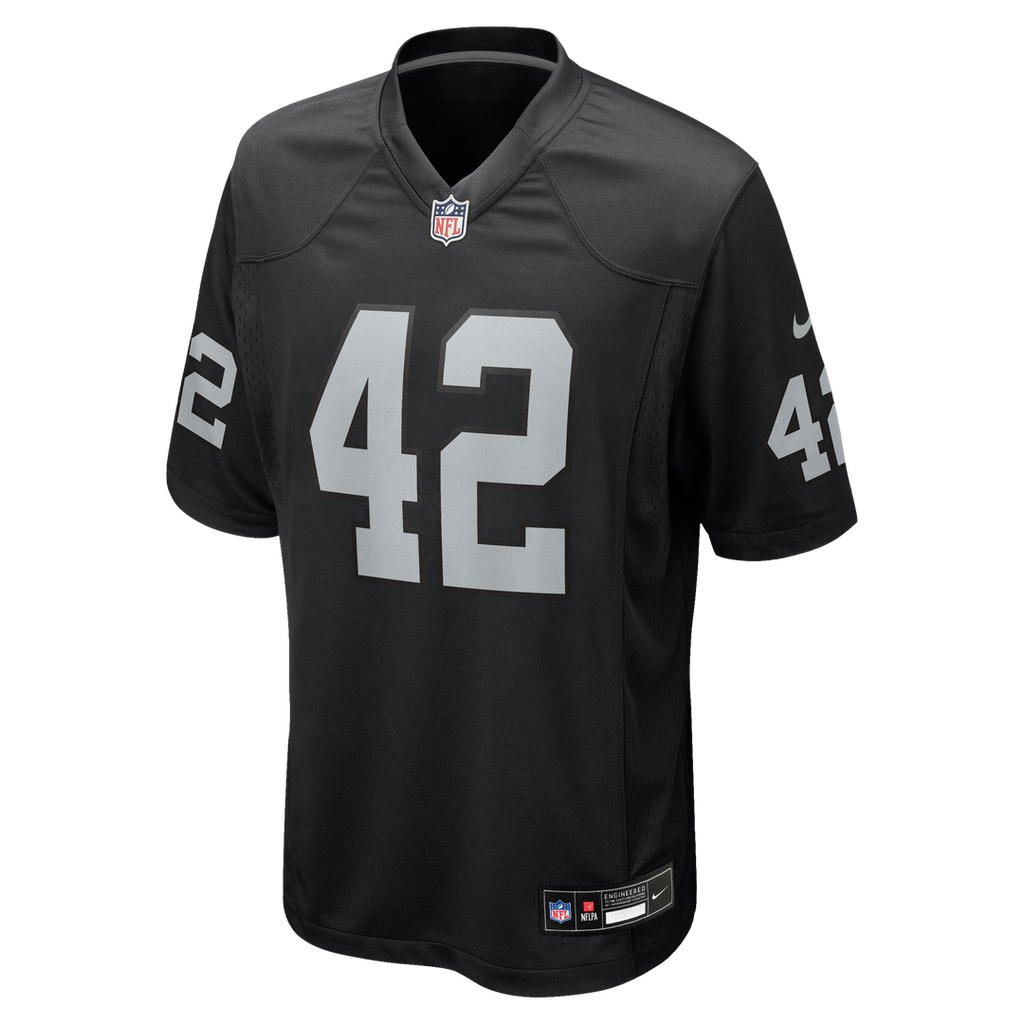 Ronnie Lott Las Vegas Raiders Game Jersey - Black