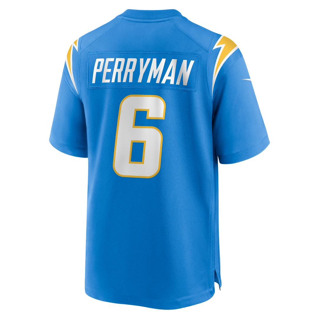 Denzel Perryman Los Angeles Chargers Game Jersey - Powder Blue