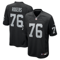 Caleb Rogers Las Vegas Raiders Game Jersey - Black