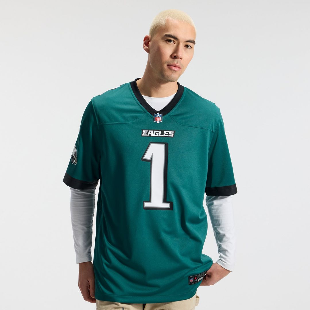 Jalen Hurts Philadelphia Eagles Alternate Game Jersey - Black