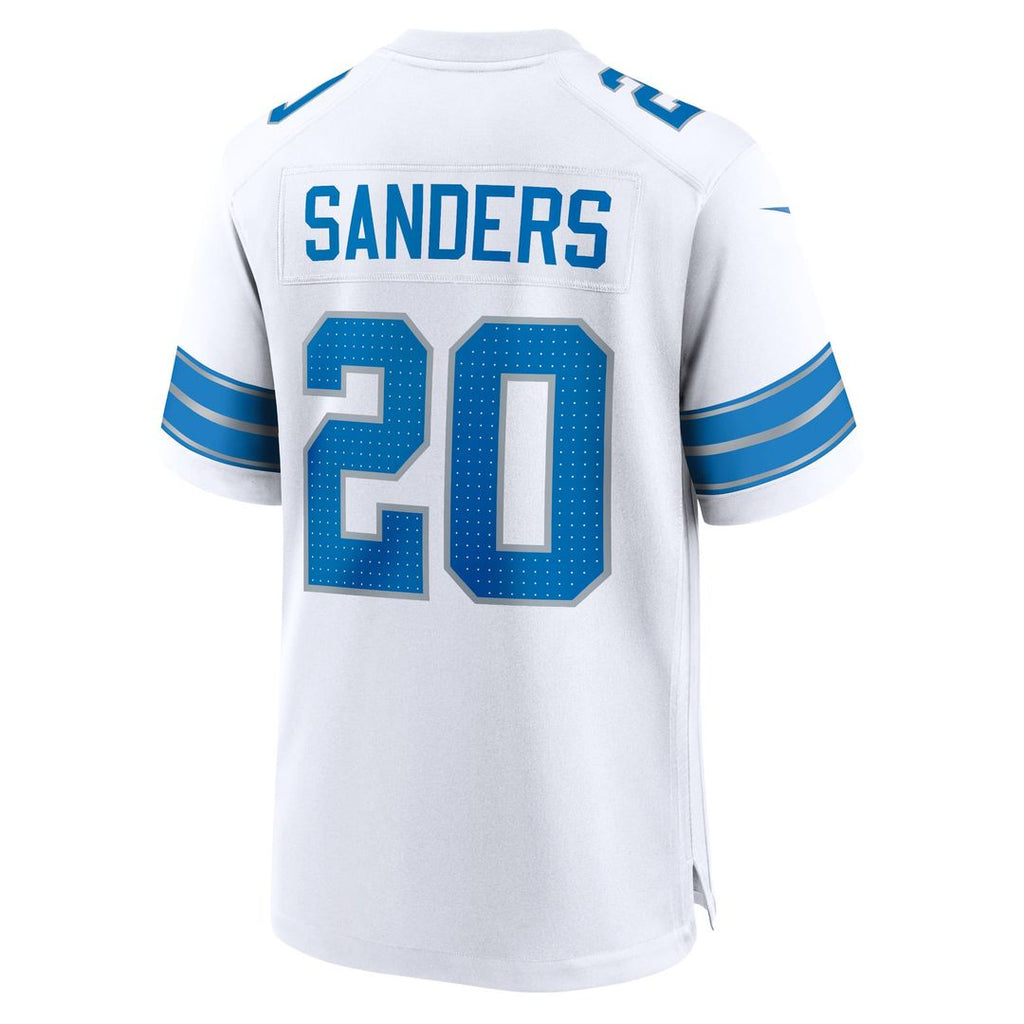 Barry Sanders Detroit Lions 2nd Alternate Game Jersey - Black