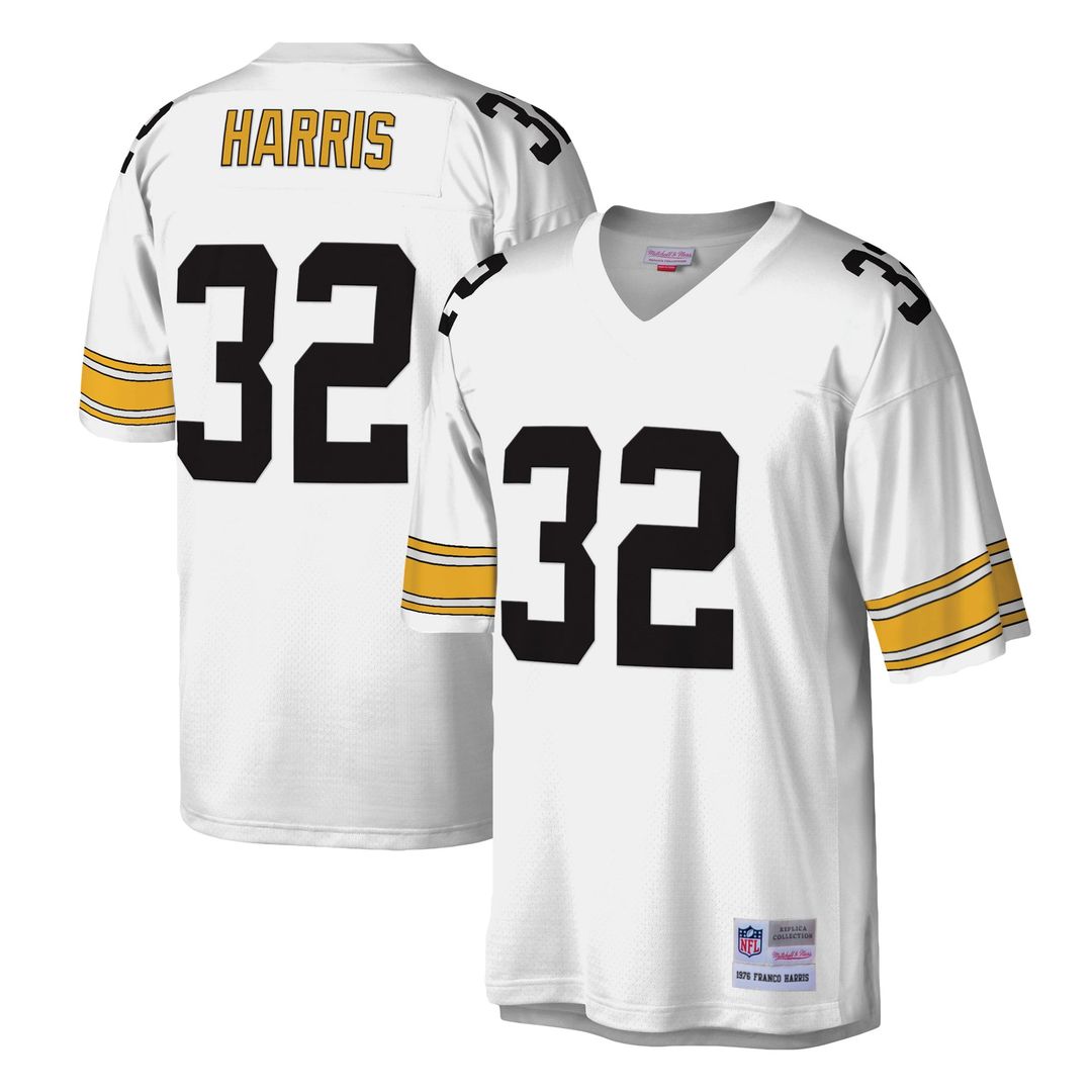 Franco Harris Pittsburgh Steelers Legacy Replica Jersey - Black