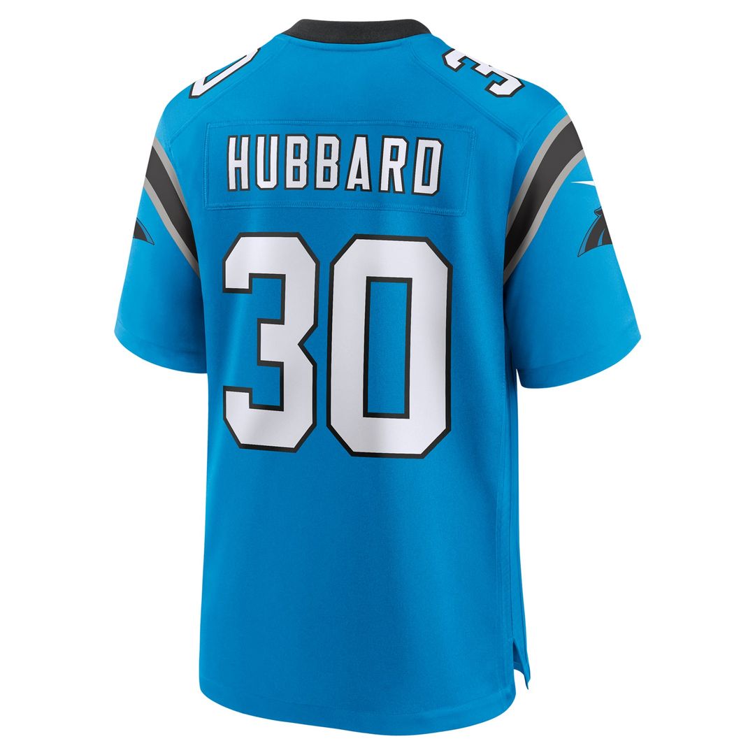 Chuba Hubbard Carolina Panthers Alternate Game Jersey - Blue