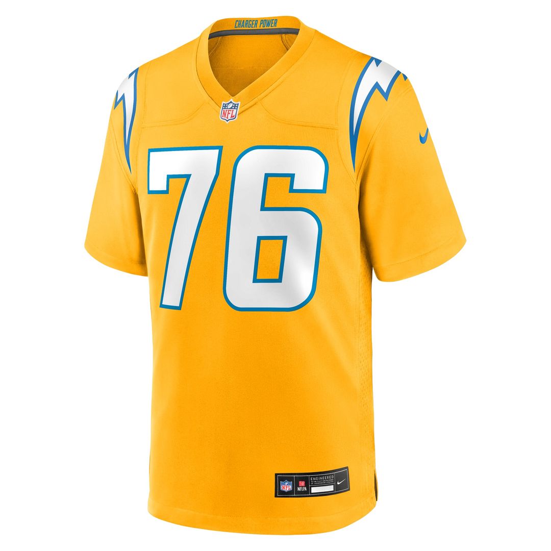 Joe Alt Los Angeles Chargers Game Jersey - Powder Blue
